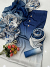 HADIZOUTFIT NEW DIGITAL PRINTED SILK FORMAL WEAR
