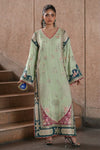 ETHNC NEW PISTA KAAFTAN STYLE SILK PARTY WEAR FBEZ-134