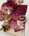 HADIZOUTFIT NEW DIGITAL PRINTED SILK FORMAL WEAR