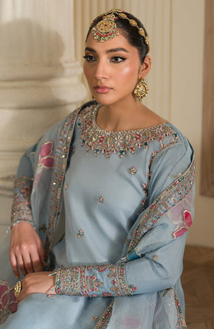 EMAN ADEEL NEW EXCLUSIVE RAWSILK PARTY WEAR