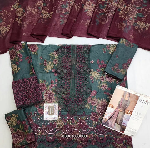 IZNIK EMBROIDERED LUXURY LAWN COLLECTION