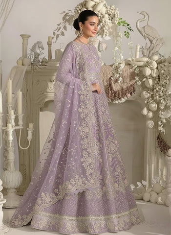 ELAF NEW LIGHT PURPLE BRIDAL MAXI