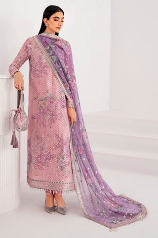 JAZMIN EXCLUSIVE CHIFFON UNSTITCHED 3PC PIECE SUITE