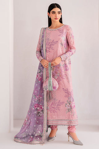 JAZMIN EXCLUSIVE CHIFFON UNSTITCHED 3PC PIECE SUITE