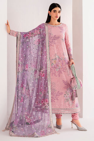 JAZMIN EXCLUSIVE CHIFFON UNSTITCHED 3PC PIECE SUITE