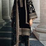 Designer+Velvet+Salwar+Suits